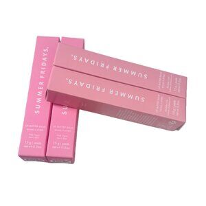 Pink Sugar + Birthday Cake(4pcs)Summer Fridays Lip Butter Balm Conditioning Lip